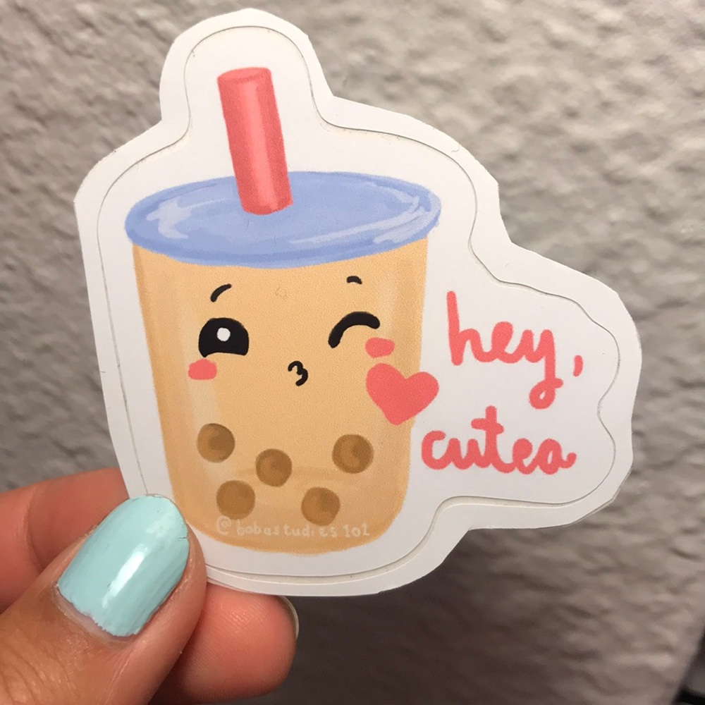 BOBA 🍵 “Cutea” Sticker